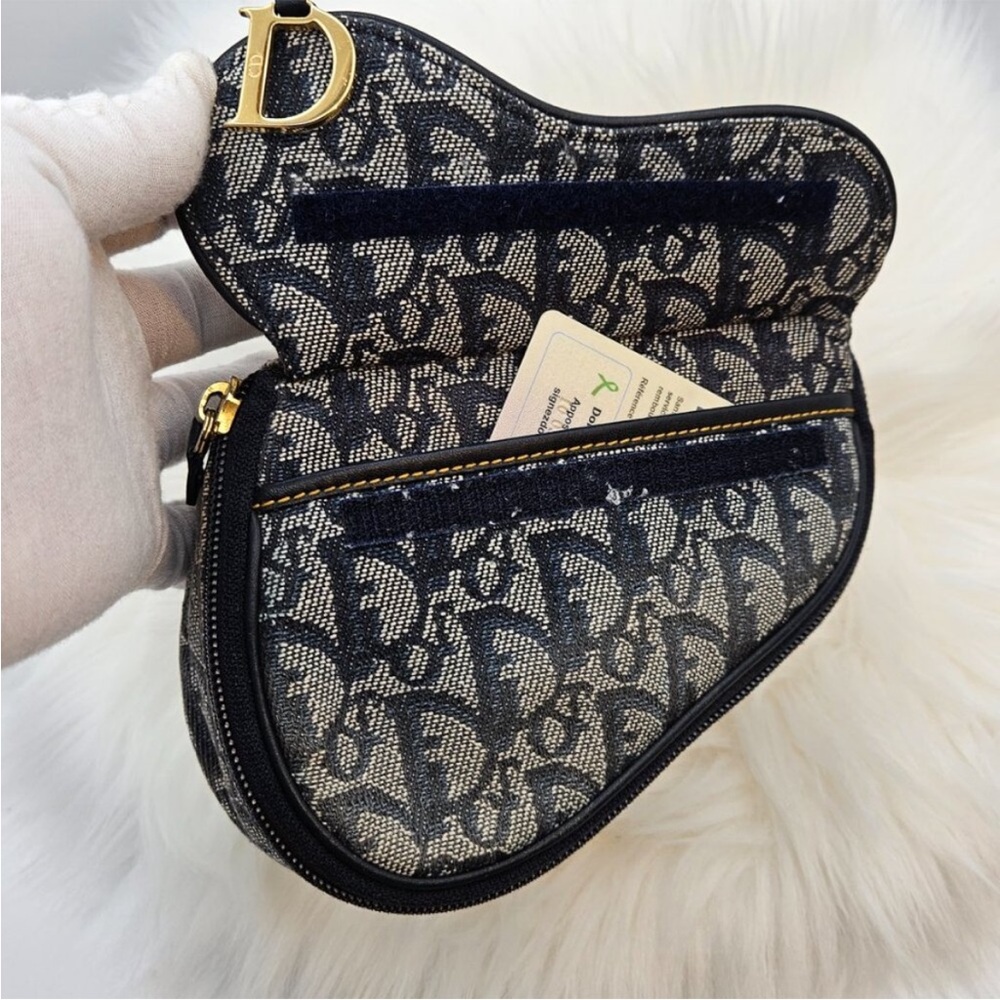 Dior Saddle Trotter Clutch/Pouch Canvas - Picture 9 of 16
